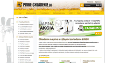 Desktop Screenshot of chladenie-pivo.sk